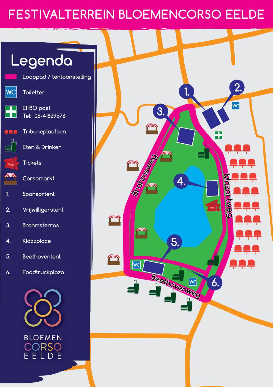 Plattegrond Festival Terrein