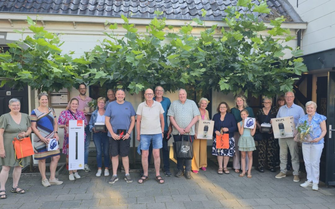 Prijsuitreiking corso loterij 7e en 8e trekking
