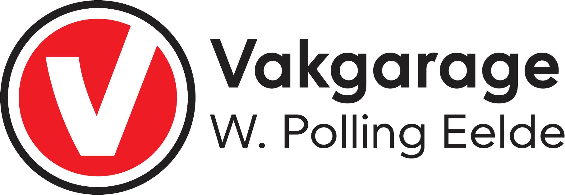 Logo Vakgarage Polling - transparant